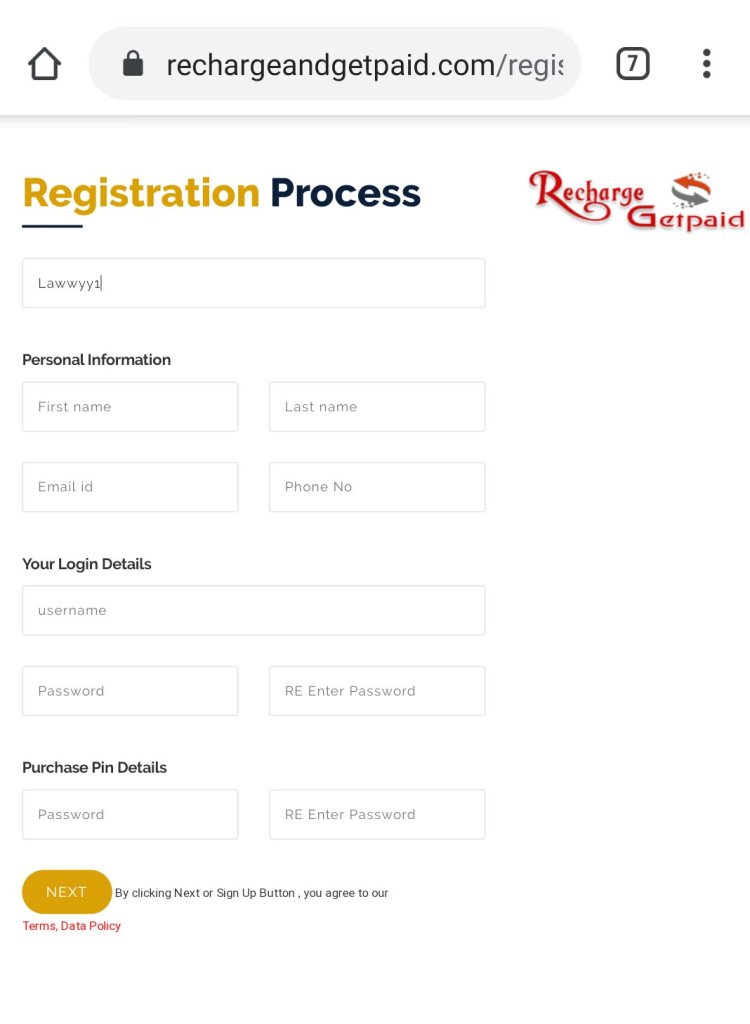 how to register on RAGP